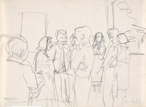 Pencil on paper