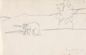 Pencil on paper