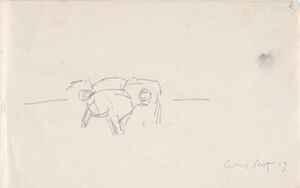 Pencil on paper