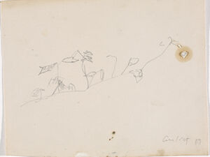 Pencil on paper