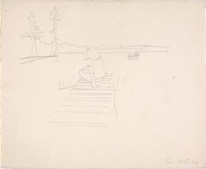 Pencil on paper