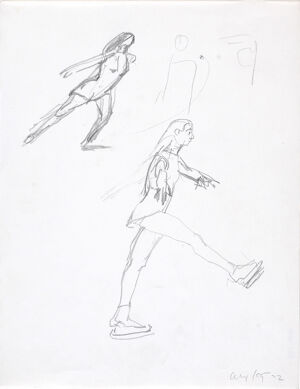 Pencil on paper