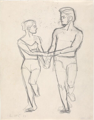 Pencil on paper