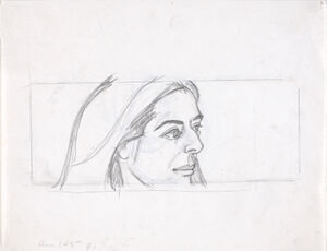 Pencil on paper