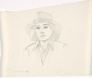 Pencil on paper