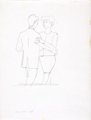 Pencil on paper