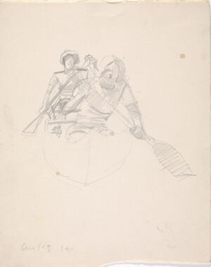 Pencil on paper