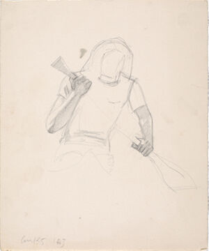 Pencil on paper