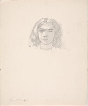 Pencil on paper