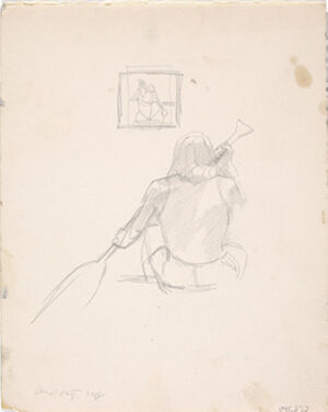 Pencil on paper
