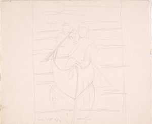 Pencil on paper