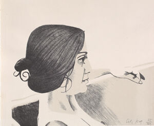 Litho 2 colors on White Wove Paper, Printed At Kent State Univ., Ohio Published 