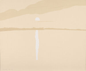 Screenprint, 5 colors on Beige American Etching Paper Printer: Larry Rosen, Chir