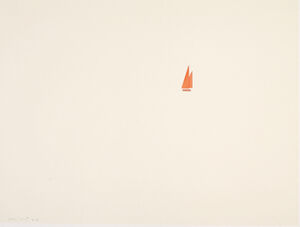 Screenprint 3 colors on J. Green Paper Printer: Larry, Chiron Press, Ny Publishe