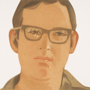 Color aquatint, 6 colors on J. Green Hotpress Paper Printer: Prawat Laucheron, N