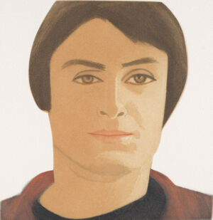 Color aquatint, 6 colors on J. Green Hotpress Paper Printer: Prawat Laucheron, N