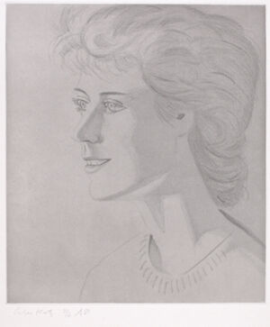 Soft-ground and aquatint on Hahnemuhle Papier Rives Printer: Aldo Commelynck, Pa