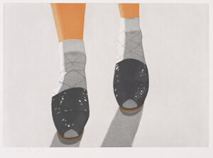 Aquatint soft-ground, 6 colors on Somerset Satin Paper Printer: Doris Simmelink 