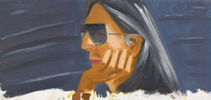 Oil on masonite