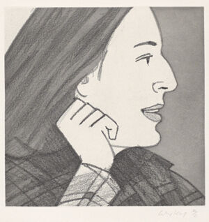 Softground etching and aquatint on paper