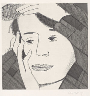 Softground etching and aquatint on paper