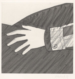 Softground etching and aquatint on paper