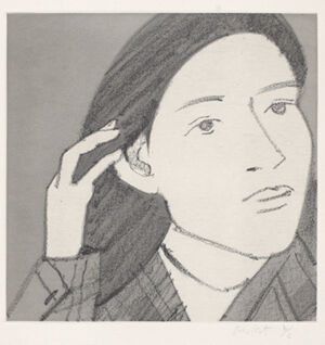 Softground etching and aquatint on paper