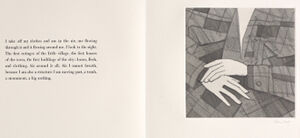 Softground etching and aquatint on paper