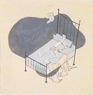 Tempera wash on paper