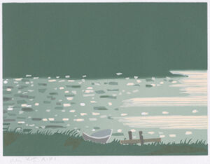 Woodcut on paper