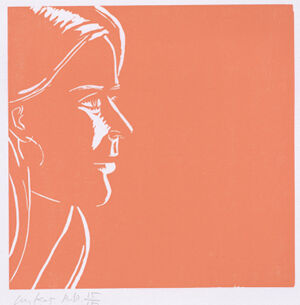 Woodcut on Hosho Paper Printer John C. Erickson, Ny Published By Ediciones Polig