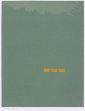 Color woodcut on Hosho Paper Printer: John C. Erickson, Ny Published By Chalk An