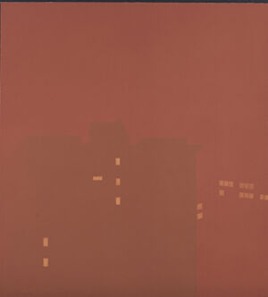 Color aquatint, 4 colors on Somerset Paper Printer: Simmelink/Sukimoto Editions,