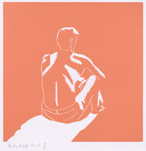 Woodcut in yellow on Paper: Hosho Printer: John C. Erickson, Ny Published By Art