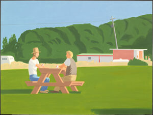 Oil on canvas