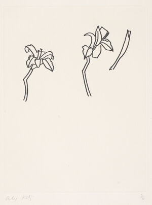 Etching on paper