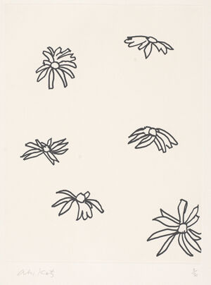 Etching on paper