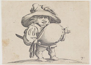 Etching, second state on paper