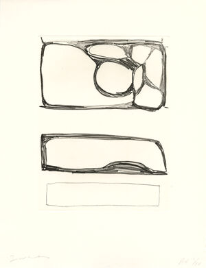Soft ground etching on Hahnemuhle paper