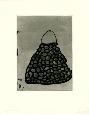 Etching, sugar lift aquatint, and spit bite aquatint on Hahnemuhle paper