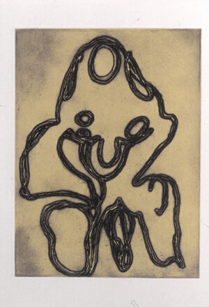 Etching/bound book on paper