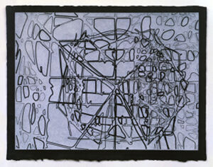 Woodcut on Japanese kochi paper