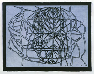 Woodcut on Japanese kochi paper