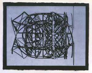 Woodcut on Japanese kochi paper