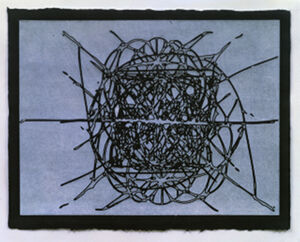 Woodcut on Japanese kochi paper