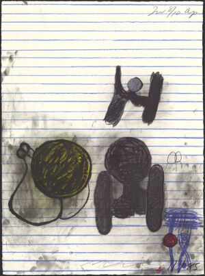 Lithograph on J. Whatman 1961 Handmade English Paper