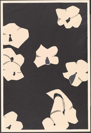 Linocut on paper