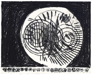 Lithograph  on J Whatman 1952 paper