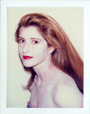 Polacolor 2 on paper