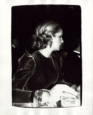 Black and white photograph on paper